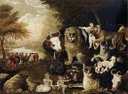 Edward Hicks The Peaceable Kingdom oil painting artist